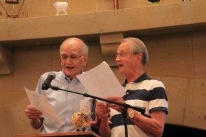 Bill Blake and Art Gunlicks treated us with a song